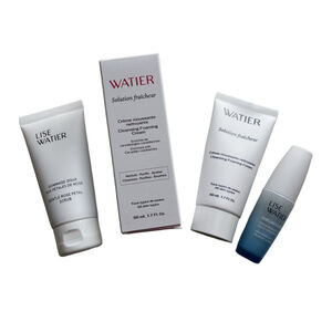 Lise Watier Bundle Cleansing Foaming Cream + Rose Petal Scrub + Rose Petal Scrub